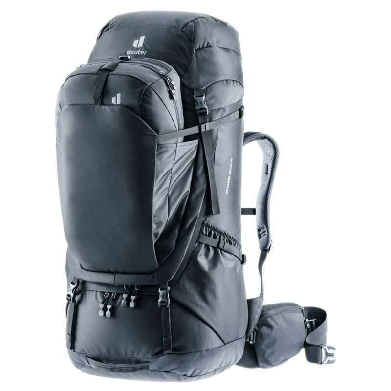 Matkareppu Deuter Voyager 60+10 SL (mustaa) Naisille