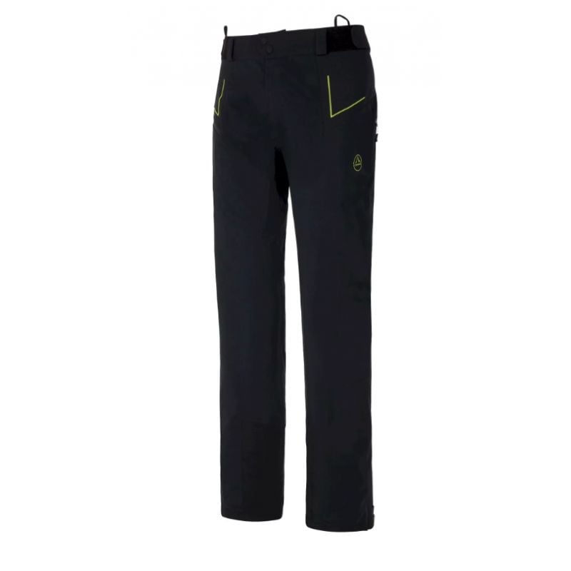 Pantalon ski de randonnée Crizzle EVO Shell Pant M (Black/Lime Punch) Homme