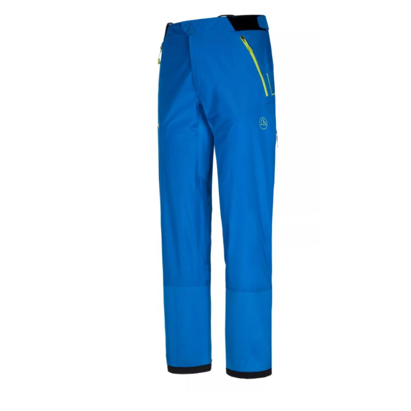 Uomo Crossridge Evo Shell Pant M (Blu elettrico/Lime Punch)