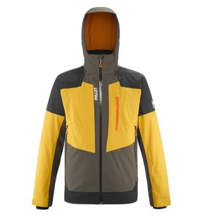 Men's Millet TELLURIDE JKT M (DEEP JUNGLE/SAFRAN) ski jacket
