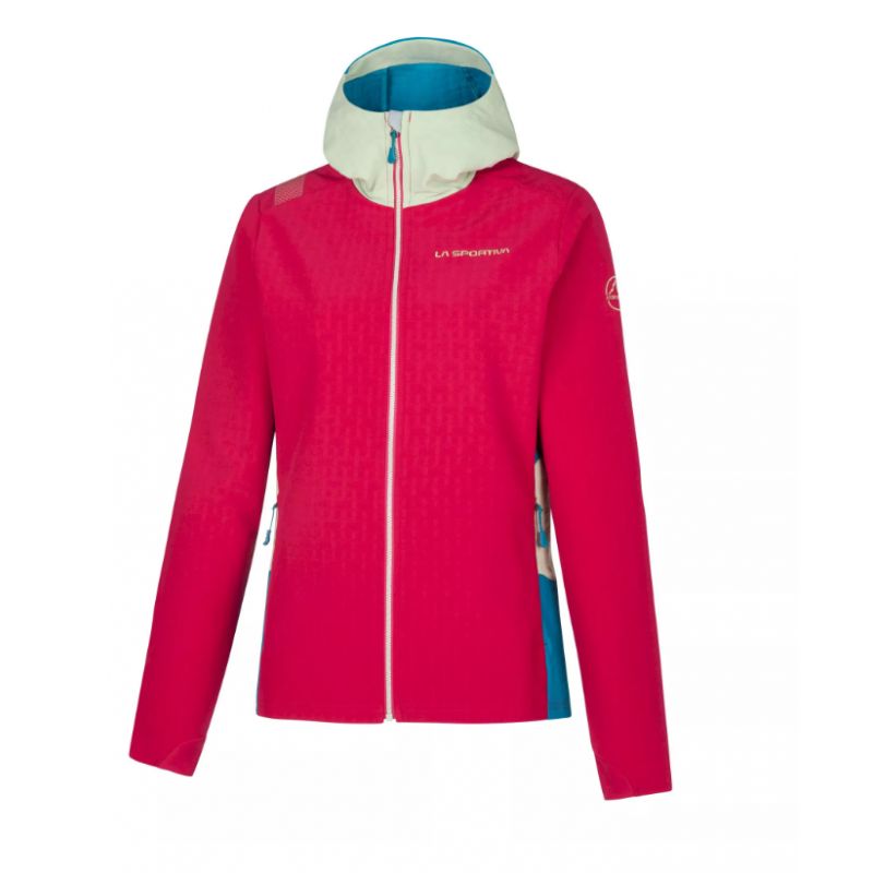 Descender Storm Jkt W Ciliegia/Cristallo