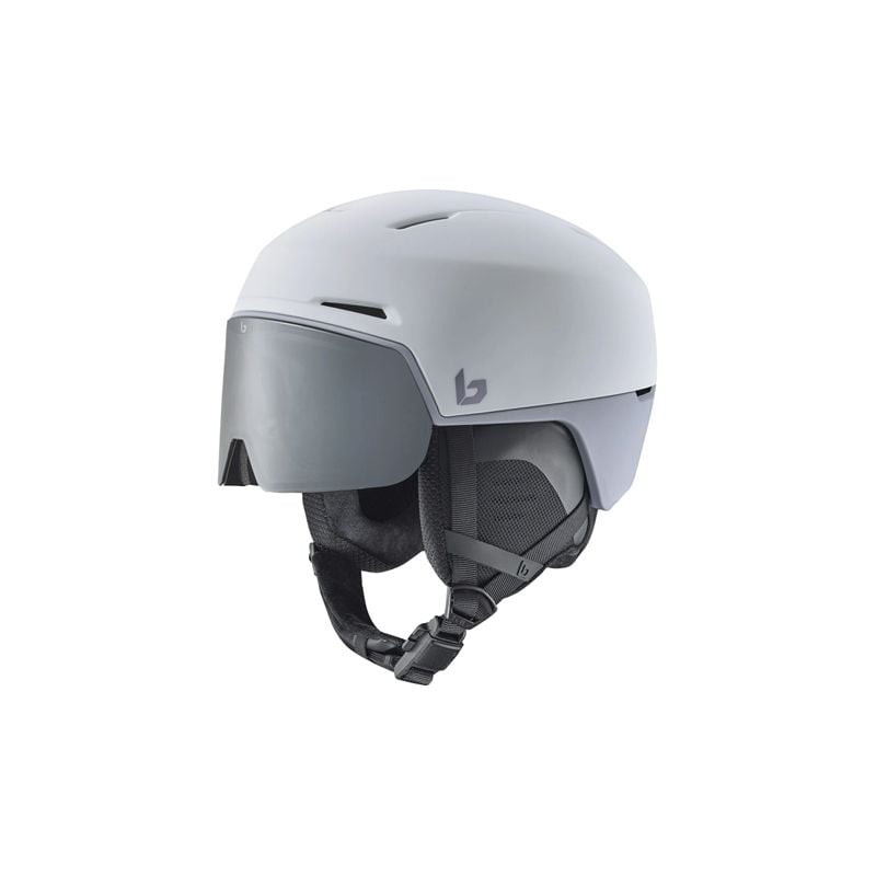 Casque de ski à visière BOLLE X-FUSION (White Lilac matte - Photochromic Silver Cat 1 to 3) Mixte 