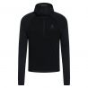 Vindtät jacka Odlo Mellanlager hoody 1/2 zip - ZEROWEIGHT PRO PW SEAMLESS WINDPROOF (svart) Man