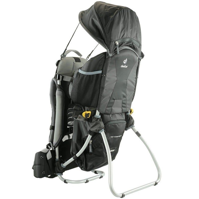 DEUTER Kid Comfort 1 Plus Mochila Porta Bebé Negro