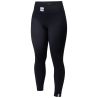 Dames legging Pocket rib tight (Zwart)