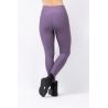 Leggings aderenti a costine Pocket da donna (Viola)