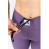 Leggings aderenti a costine Pocket da donna (Viola)