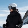 Skihelm met vizier BOLLE X-FUSION PURE (Wit Grijs Mat - Bruin Gun Cat 2)