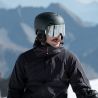 Skihelm met vizier BOLLE X-FUSION (Black Steel Matte - Photochromic Silver Cat 1 tot 3)