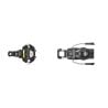 Fixation de ski FRITSCHI FRITSCHI XENIC 10 Jaune 24-25 freins 85mm (jaune/noir)