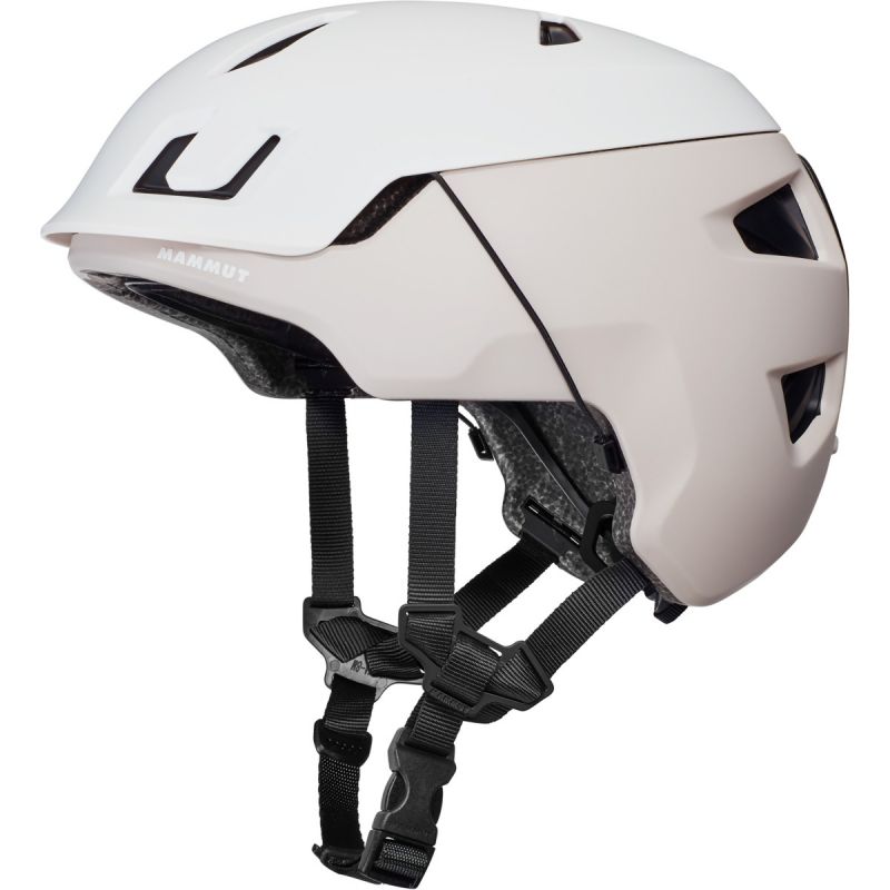 Casco da sci alpinismo Mammut Haute Route (bianco-savannah)