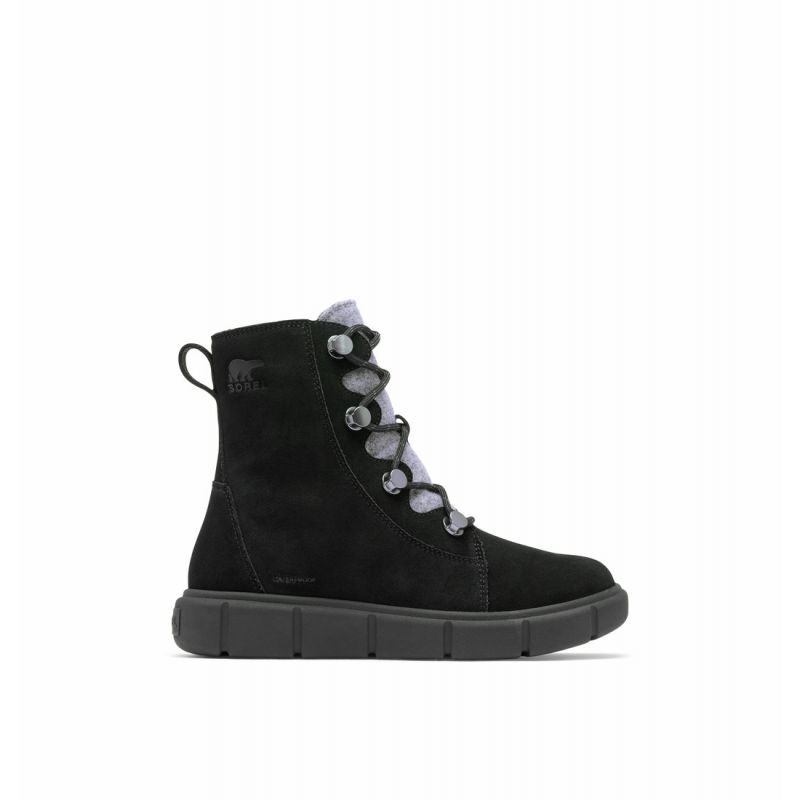 Wasserdichter Stiefel Sorel Explorer III JOAN (Black, Black) Frau