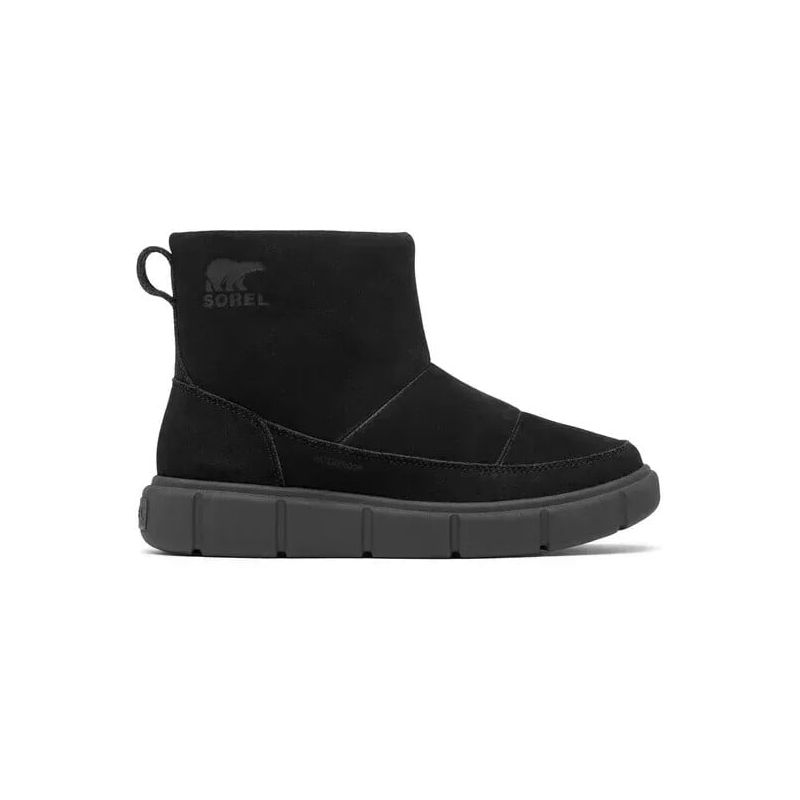 Botas de agua Mujer Sorel EXPLORER III SLIP (Black, Sea Salt)