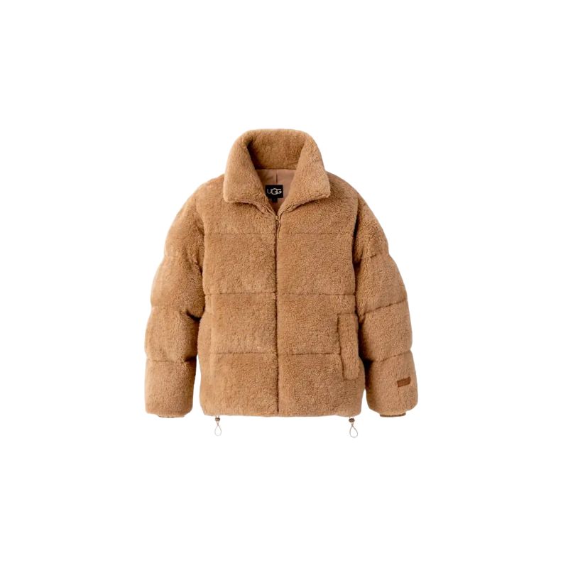 Jacka UGG W Emmalyn UGGfluff Puffer Jacket (CAMEL)