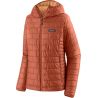 Donna Patagonia Giacca con cappuccio Nano Puff (Sienna Cley)