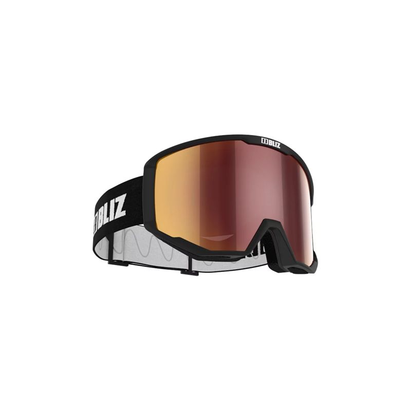 Skimaske Bliz Spark (BLACK - Brown&ampRed - CAT.3)