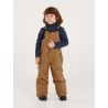 Children's ski bib Protest NEUTRAL TD (Sandy Brown)