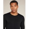 M Mer Core Heavyweight LS Crewe BLACK ICEBREAKER