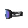 Lasten hiihtonaamari Bliz Rave JR (Matt Black w White logo - Brown w Blue Multi - CAT.3)