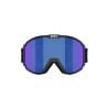 Maschera da sci per bambini Bliz Rave JR (Nero opaco con logo bianco - Marrone con Multi blu - CAT.3)