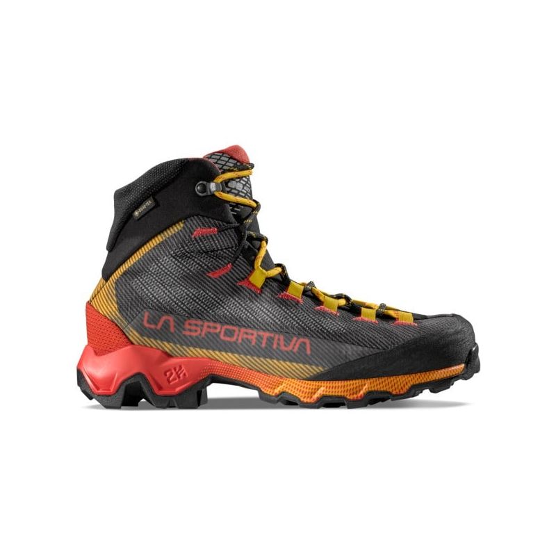 Wandel schoenen La Sportiva Aequilibrium Hike GTX (Carbon/Yellow)