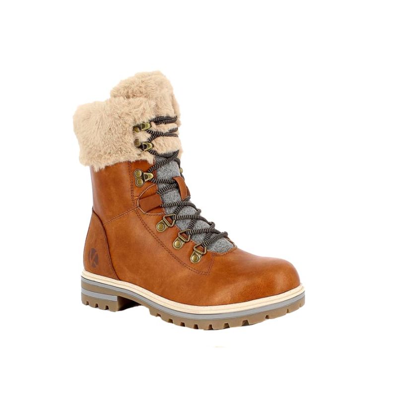 Bottes hiver Kimberfeel Pixie (Beige) femme