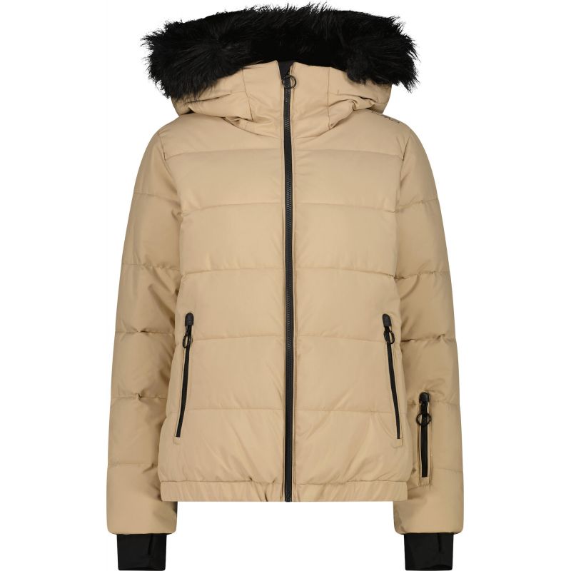  CMP WOMAN JACKET FIX HOOD (SESAMO)
