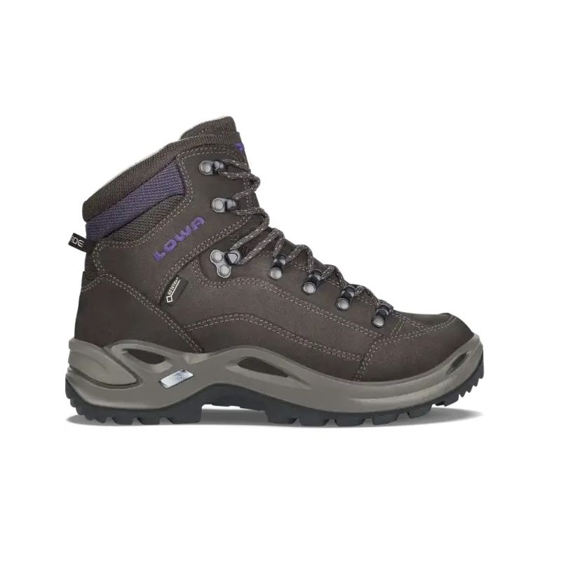 Chaussures de randonnée LOWA RENEGADE GORETEX MID (slate/blackberry) Femme