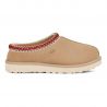 Tossut UGG W TASMAN MAXI CURLY (SAND/DARK CHERRY) Nainen