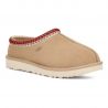 Pantofole UGG W TASMAN MAXI CURLY (SAND/DARK CHERRY) Donna