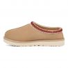 Chanclas UGG W TASMAN MAXI CURLY (SAND/DARK CHERRY) Mujer