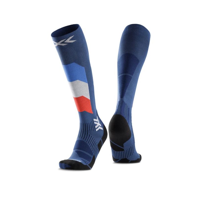 Hiihtosukat X-SOCKS PERFORM PATRIOT FRANCE OTC (Ranska)