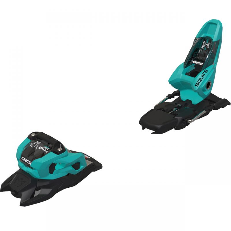 Skibinding Marker SQUIRE 11 100MM (Sort/Teal)