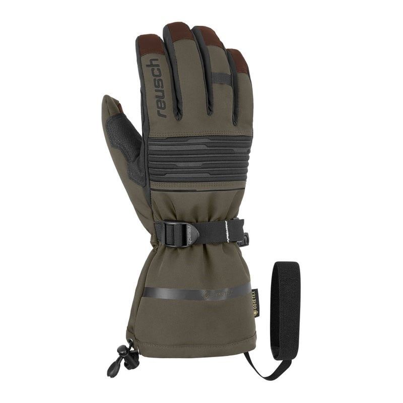 Men's REUSCH Isidro GTX gloves (olive / brown)