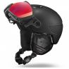 Casco de esquí con visera Julbo Globe Evo (Negro - Reactiv Cat.1 a 3 Light Amplifier)