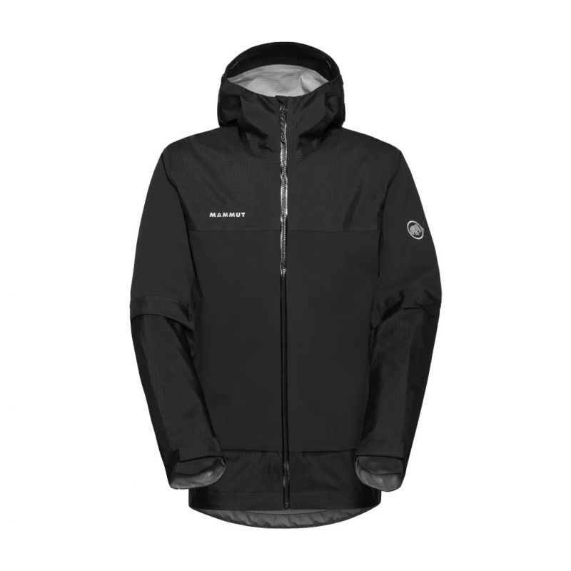 Vandringsjacka Mammut Ducan Guide HS Hooded Jacket Men (black) herr