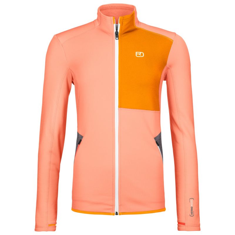 Women's fleece jacket Ortovox FLEECE JACKET W (bloom)