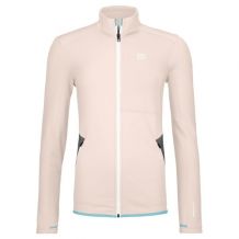 FLEECE JACKET W white chalk