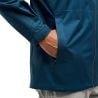 Vandtæt jakke til mænd Black Diamond M FINELINE STRETCH SHELL (Creek Blue)