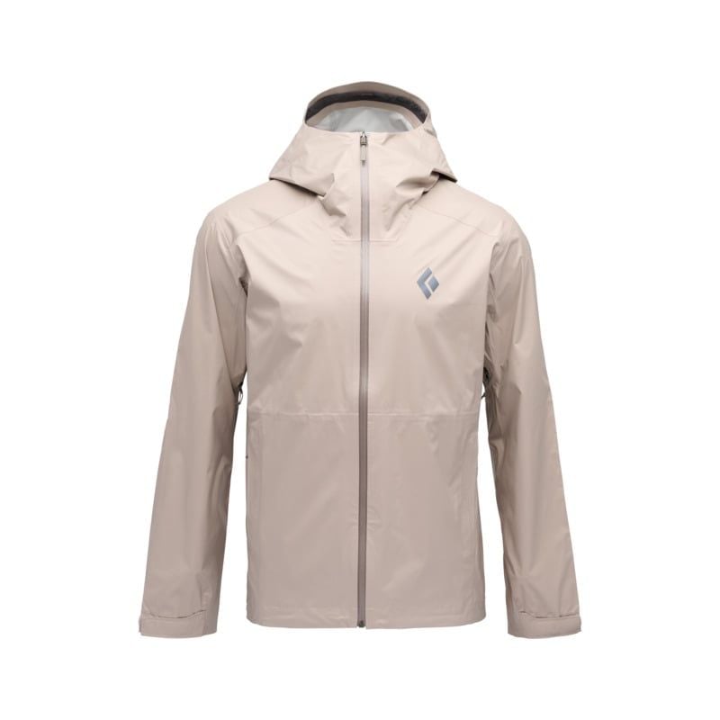 Wasserdichte Jacke Black Diamond M FINELINE STRETCH SHELL (Moonstone) Mann