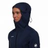 Jas Mammut Linard Guide HS Hooded Jacket Dames (marine)