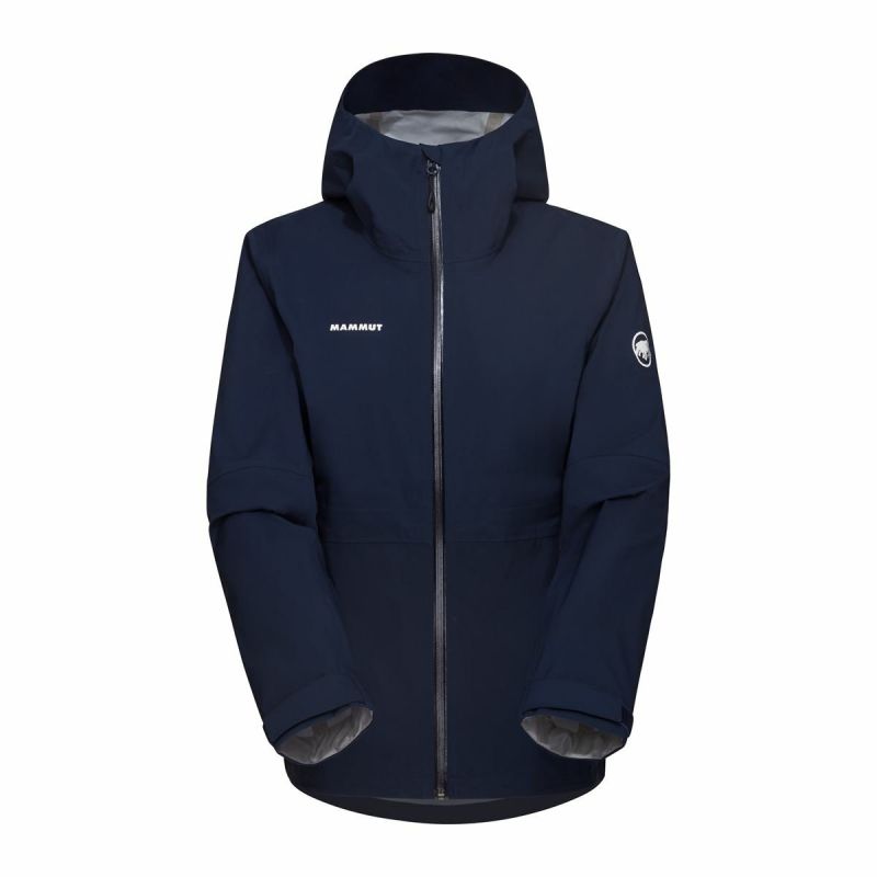 Chaqueta Mammut Chaqueta con capucha Linard Guide HS Mujer (azul marino)