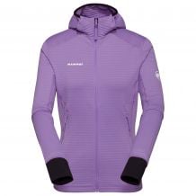 Polar fleece Mammut Taiss Light ML Jacket (lavandin-zwart) Dameskleding