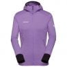 Polar fleece Mammut Taiss Light ML Jacket (lavandin-black) Women's