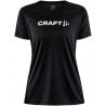 Women's trail running T-shirt Craft Core Essence Logo Tee W (DAWN)
