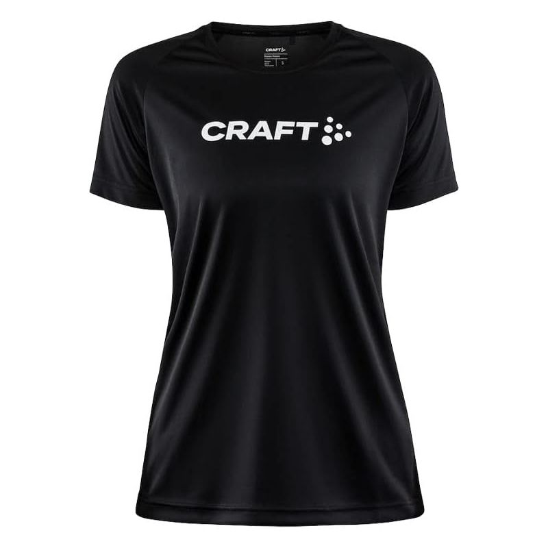 Naisten polkujuoksu T-paita Craft Core Essence Logo Tee W (DAWN)