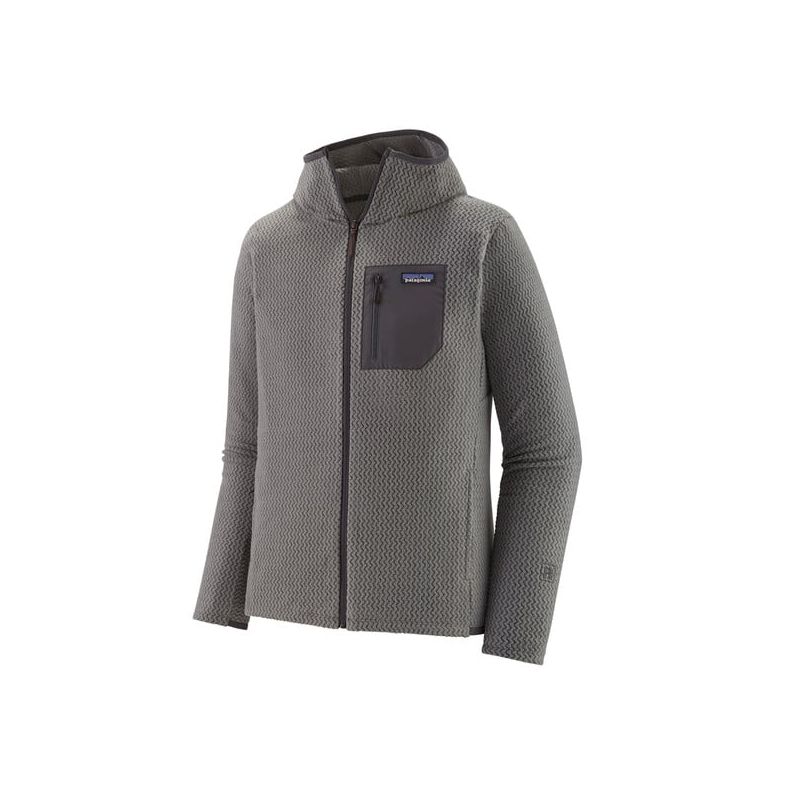 Polar Fleece Patagonia M's R1 Air Full-Zip Hoody (Forever Grey) Mies