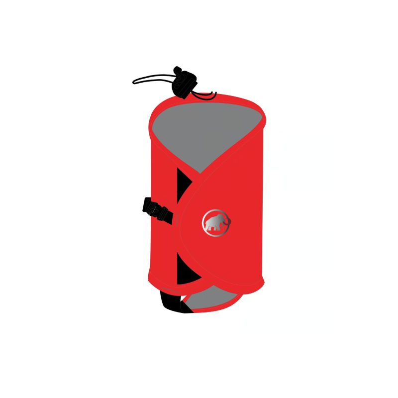 Mammut Portabottiglie aggiuntivo al litio (Mammut rosso)