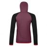 Polar fleece Ortovox FLEECE GP CLASSIC KNIT HOODY W (herfstbladeren) Dameskleding