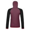 Polar fleece Ortovox FLEECE GP CLASSIC KNIT HOODY W (autumn leaves) Donna
